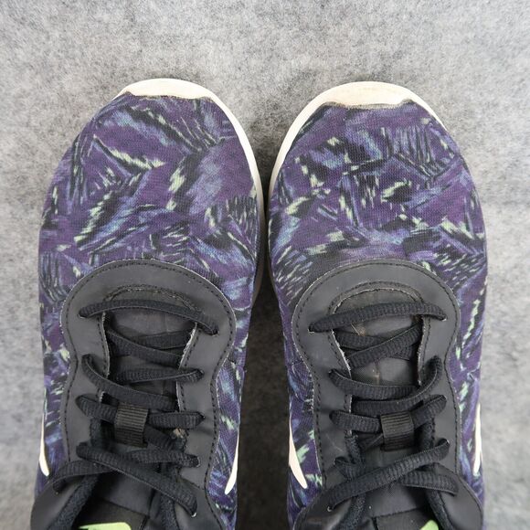 Nike Shoes Womens 8.5 Sneakers Tanjun Print Athletic Trainer Casual Running Blue - Picture 7 of 12
